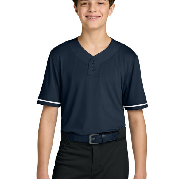 Youth Select 2 Button Baseball Jersey Thumbnail