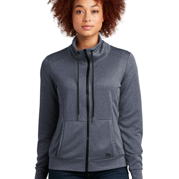 Women's Performance Terry Full Zip Cowl Thumbnail