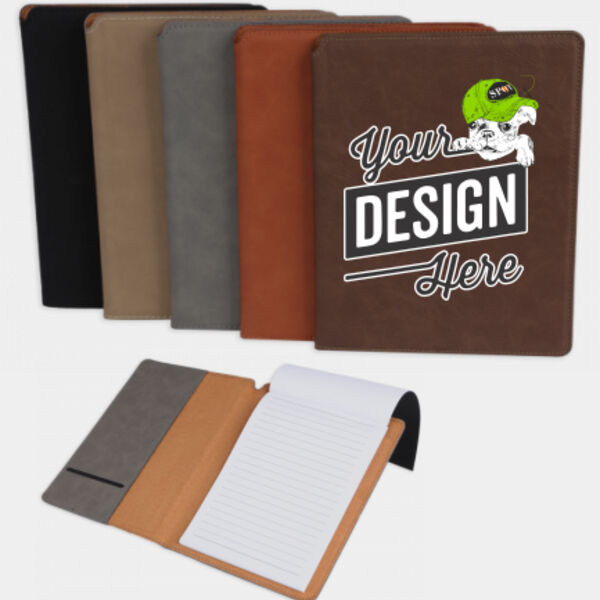 No Minimum Custom Branded 7" X 9" PORTFOLIO Thumbnail