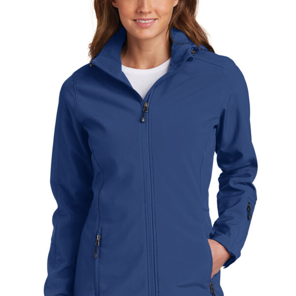 Ladies Hooded Soft Shell Parka Thumbnail