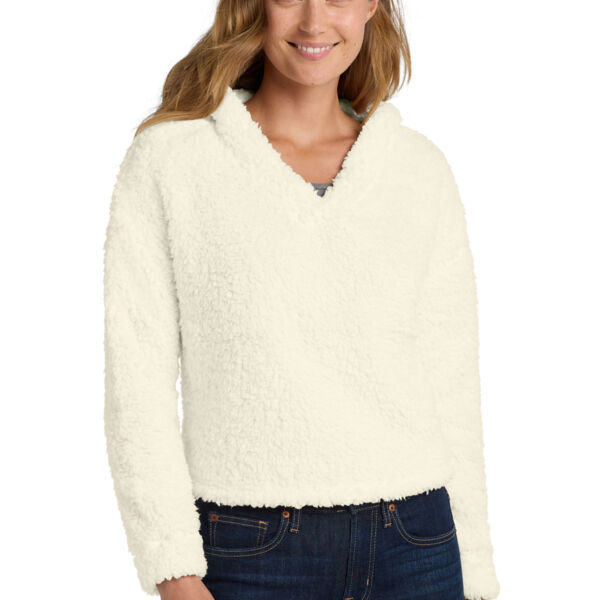 Ladies Cozy Fleece Hoodie Thumbnail