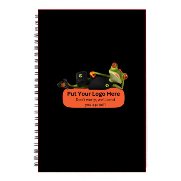 Plastic Spiral Ring Notebook Journal - 8.27" X 11.69" Thumbnail