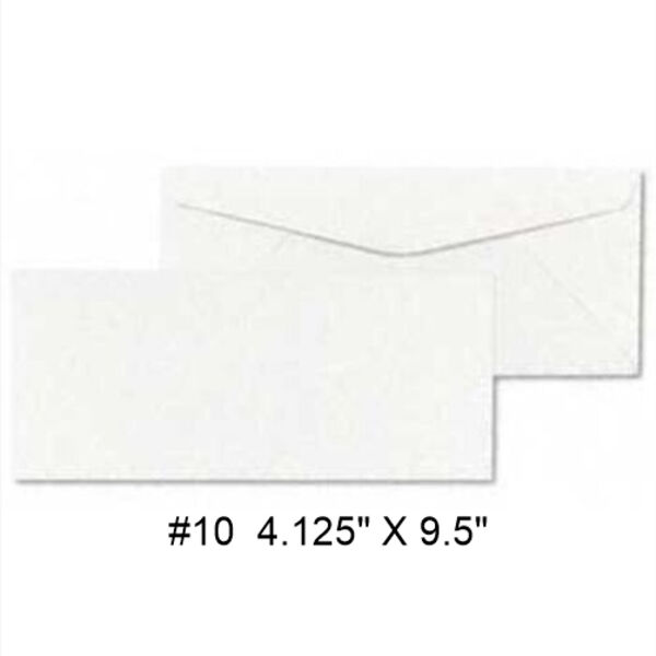  Linen Uncoated #10 70lb Envelope Blank Thumbnail
