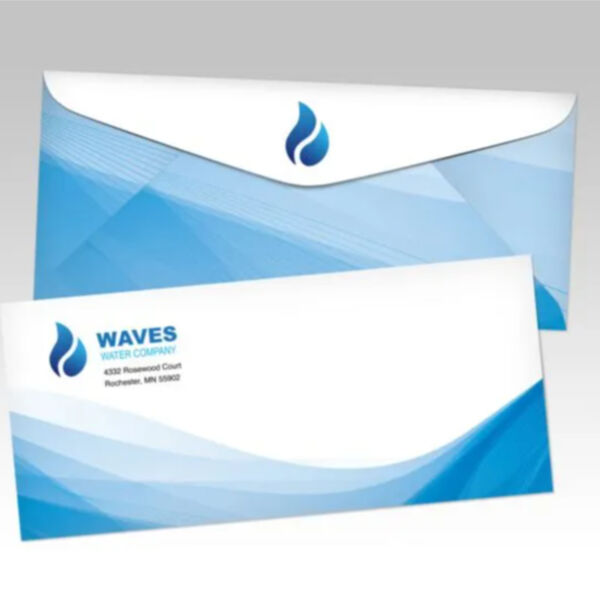 Linen Uncoated #10 70lb Envelope with Offset Print Thumbnail