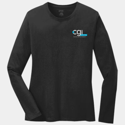 CGI Digital Printed - Ladies Long Sleeve Core Cotton Tee Thumbnail
