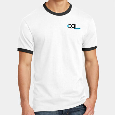 CGI Digital Printed - Core Cotton Ringer Tee Thumbnail