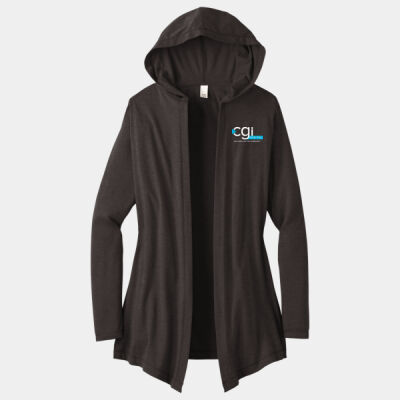 CGI  - Women's Perfect Tri &#174; Hooded Cardigan Thumbnail