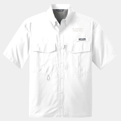 CGI Embroidered Crest - Short Sleeve Performance Fishing Shirt Thumbnail