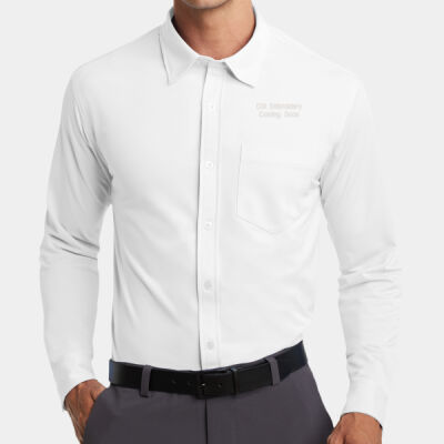 CGI Embroidered Crest - Dimension Knit Dress Shirt Thumbnail
