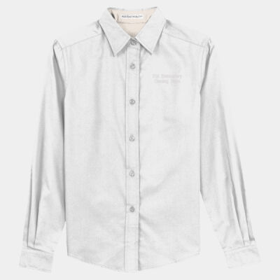 CGI Embroidered Crest - Ladies Long Sleeve Easy Care Shirt Thumbnail