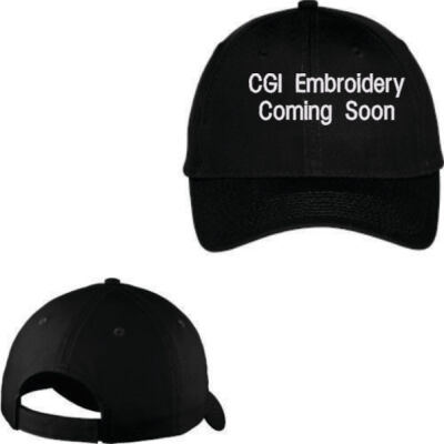CGI Embroidered - Six Panel Unstructured Twill Cap Thumbnail